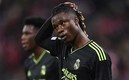 Eduardo Camavinga, del Real Madrid, en el juego contra RB Leipzig. (Reuters)