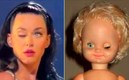 Katy Perry se hizo viral en redes por un extraño movimiento en su ojo derecho. (Twitter)