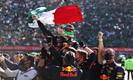 Checo Pérez se quedó con el tercer lugar en el GP de México 2021 (AFP)