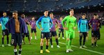 Los jugadores del Barcelona tras perder vs Bayern Munich. (FOTO: AFP)