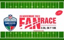 La NFL Fan Race México se realizará el 20 de noviembre.