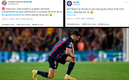 Las burlas para el Barcelona llegaron hasta de los equipos. (AFP / Twitter)