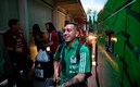 Erick Sánchez y los campeones Tuzos ya viajaron con la Selección. (@miseleccionmx)