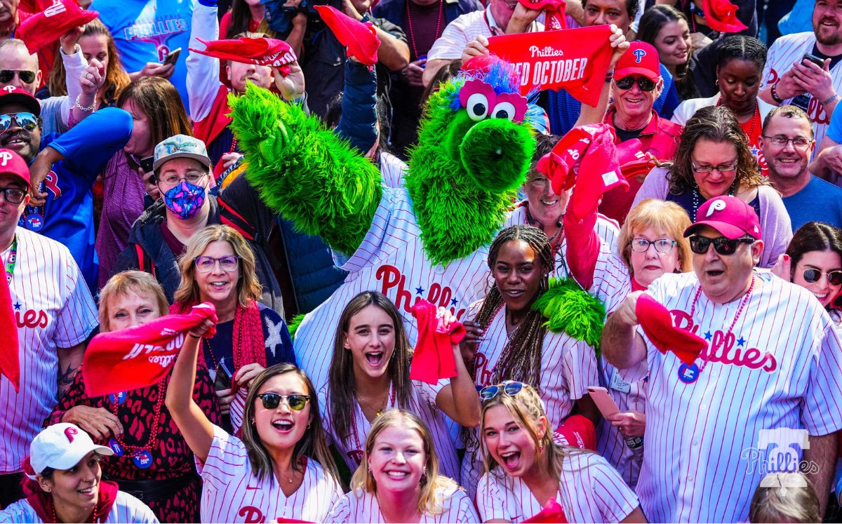 Phillies tiene marca invicta de 5-0 en casa en estos playoffs 2022. (@Phillies)