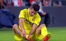 Lo Celso se lamenta tras sentir el desgarre. Foto: (Especial)