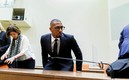 El futbolista alemán, durante su audiencia. Foto: (Reuters)