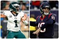 Jalen Hurts y Davis Mills | NFL
