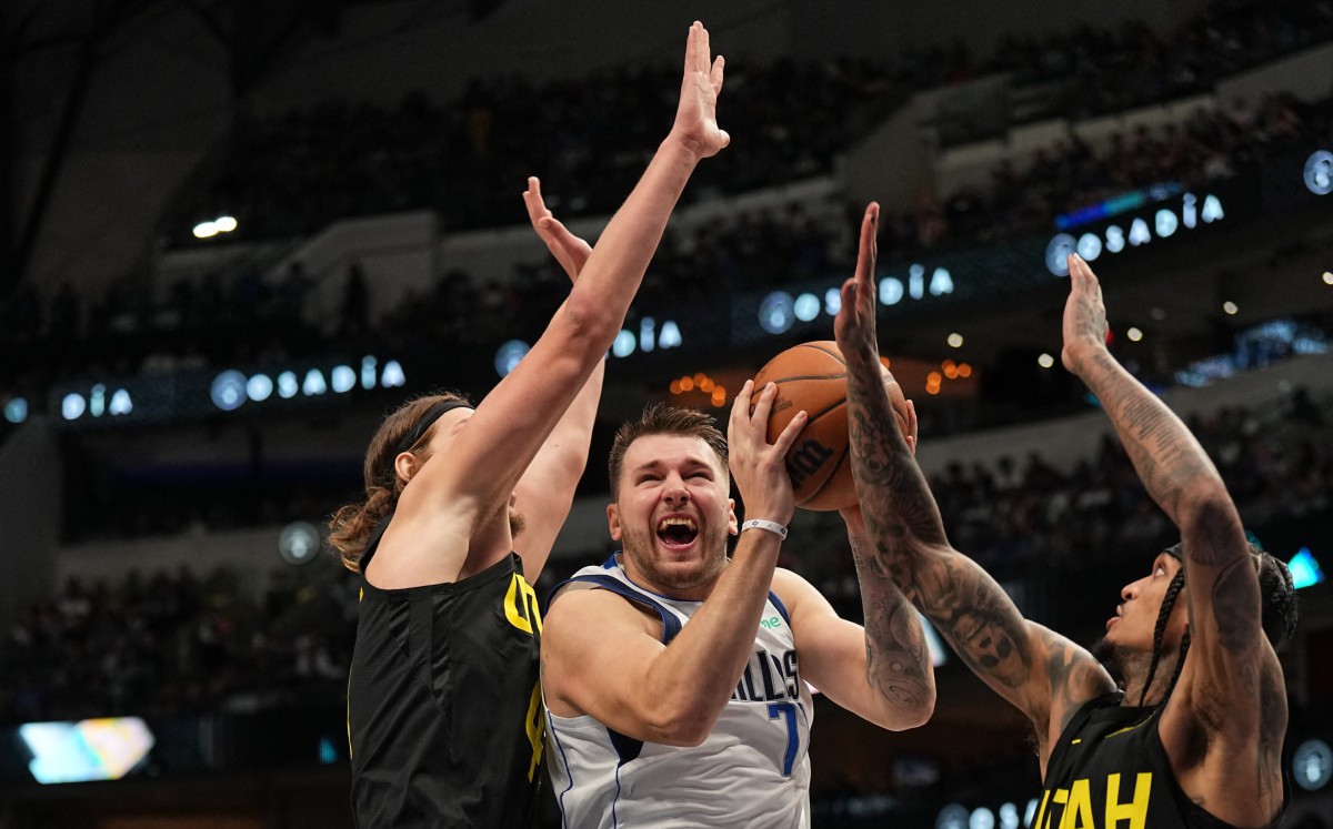 Luka Doncic tuvo otra gran noche con los Mavs | AFP