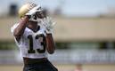 Michael Thomas podría perderse el resto de la temporada en la NFL (Foto: Twitter @Saints)