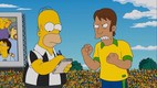Homero fungió como el árbitro del partido en el Mundial | Captura de pantalla