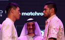 Zurdo Ramírez y Bivol pelearán el sábado en Abu Dhabi. (Foto: Twitter @MatchroomBoxing)