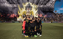 Espectacular tifo de Dragon Ball en la Final de la MLS. (Foto @MLS)