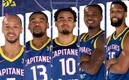 La alineación titular de Capitanes (Captura de Twitter Capitanes).