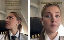 La piloto se molestó por la confusión.