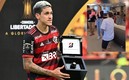 El delantero del Flamengo festejo al doble. Foto: (AFP)