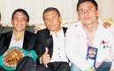 Julio César Chávez e hijos en una foto familiar. (@JCChavezJr)