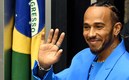 Lewis Hamilton ahora es brasileño gracias al Congreso de ese país. (AFP)