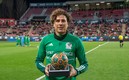 Memo Ochoa fue homenajeado en el Tricolor. FOTO: @miseleccionmx