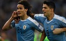 Edinson Cavani y Luis Suárez encabezan a Uruguay para el Mundial 2022. (AFP)
