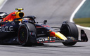 Pérez tuvo algunas complicaciones en la carrera sprint de Interlagos. (Reuters)