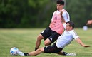 Sánchez y Guardado, en un entrenamiento de la Selección. Foto: (Imago7)