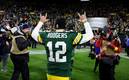 Aaron Rodgers brilló en la victoria de los Packers (AFP)
