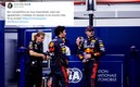 La afición está molesta por la actitud de Verstappen con Checo. Foto: (redbullracing)