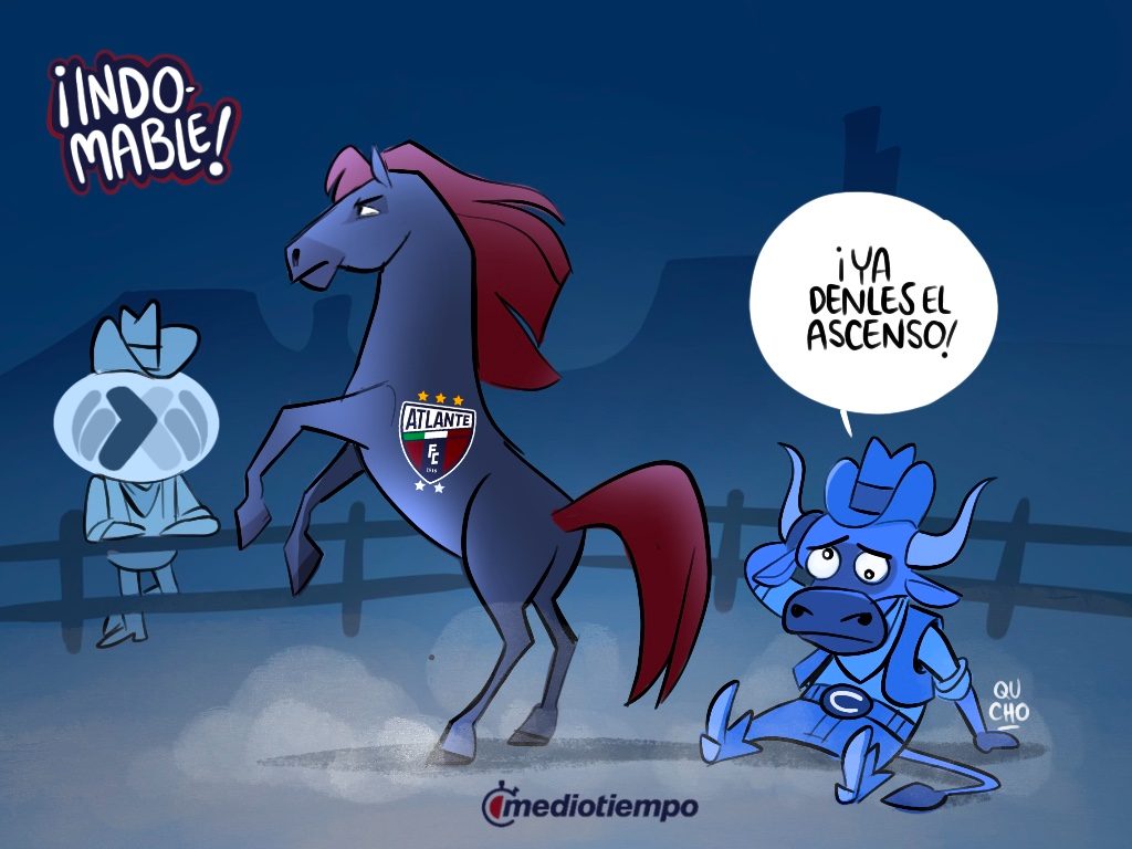 ¡Atlante, indomable!