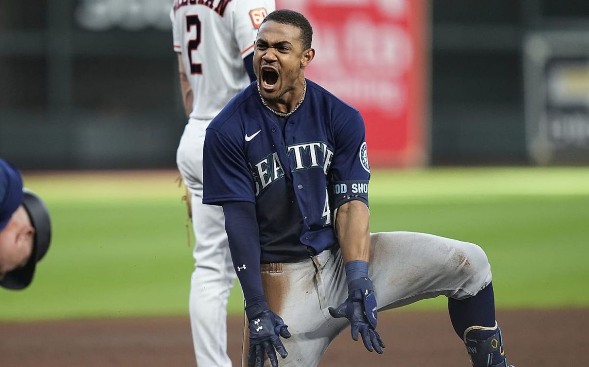 Julio Rodríguez es el quinto jugador de Mariners que recibe este premio. (MLB)