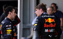 Verstappen y Checo Pérez hicieron el 1-2 en Azerbaiyán. (Foto: Reuters)