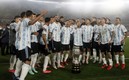 Los argentinos festejan tras ganar la Copa América 2021. Foto: (Mexsport)