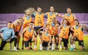 Los uruguayos han estado entrenando en Abu Dabi. Foto: (aufoficial)