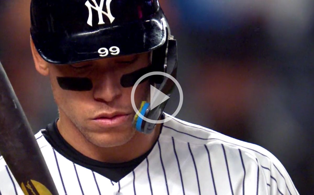 Así anunciaron los Yankees a Aaron Judge como MVP | VIDEO