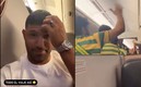 Agüero lamentó estar en el mismo avión que muchos brasileños. Foto: (Especial)