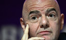 Gianni Infantino en conferencia de prensa. (FOTO: AFP)