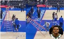 Giannis sacó su frustración con la gente del inmueble. Foto: (Especial)