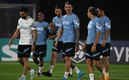 Uruguay ya entrenó en Doha. (FOTO: AFP)