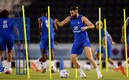 Benzema, en un entrenamiento con Les Bleus. Foto: (Reuters)