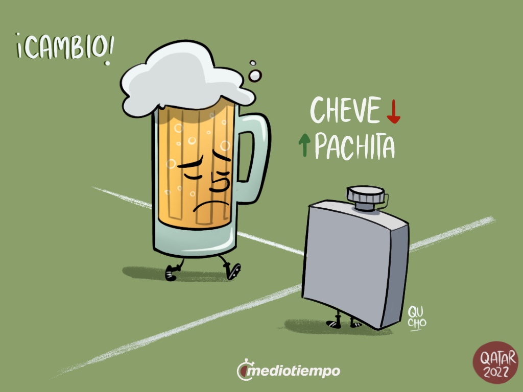 Cambio en la alineación: ¿pachita por cheve?