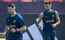 Cristiano, durante la práctica de Portugal | AFP