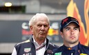 Helmut Marko y Cheoc Pérez (AFP).