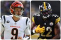Joe Burrow y Najee Harris | NFL