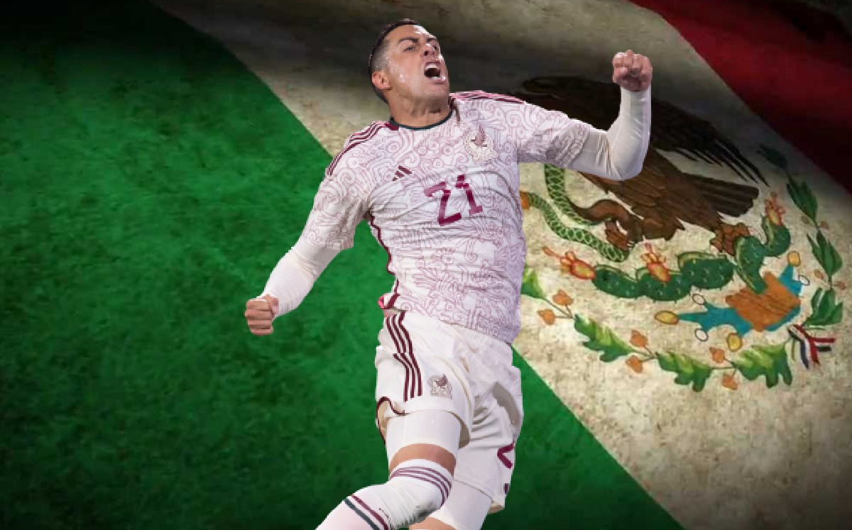 El Mellizo festeja su gol ante Irak. Foto: (Imago7)