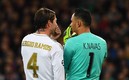 Sergio Ramos y Keylor Navas, con el Real Madrid | AFP