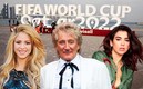 Shakira, Rod Stewart y Dua Lipa se negaron a estar en el Mundial. (Reuters / AFP)
