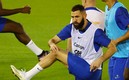 Benzema tuvo que dejar la concentración.