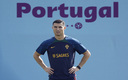 Cristiano Ronaldo en un entrenamiento de Portugal. (Reuters)