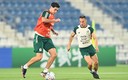 Raúl Jiménez y Andrés Guardado, en la práctica del Tri | Imago 7