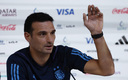 Scaloni en conferencia de prensa previa al Argentina vs Arabia Saudita. (Reuters)