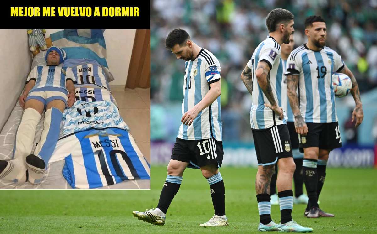 Argentina vs Arabia Saudita Memes no perdonan a la Albiceleste